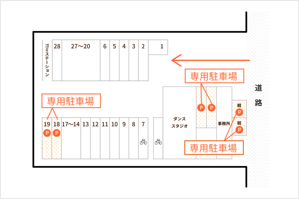 駐車場見取り図